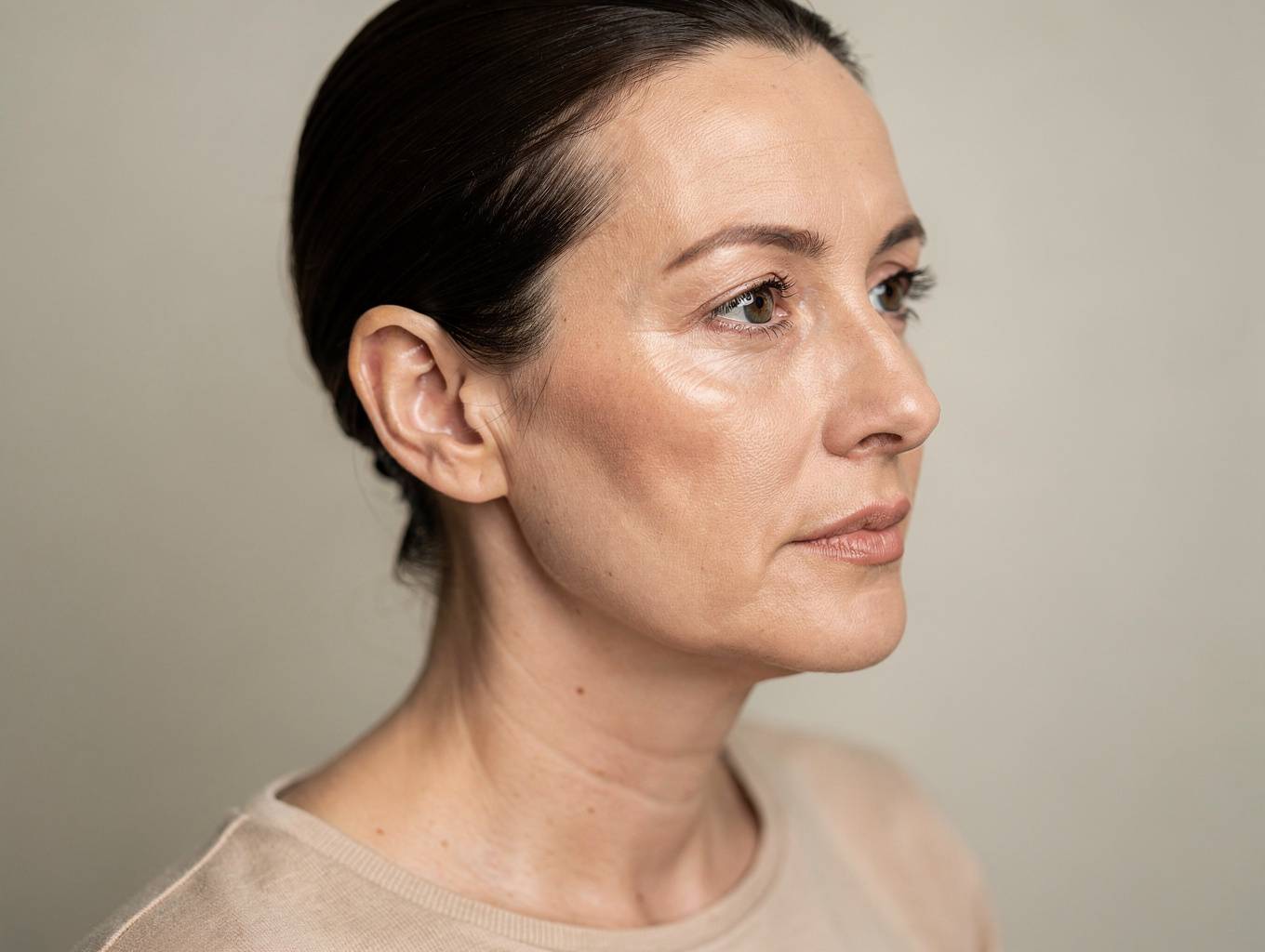 Cheek Sculpting Before